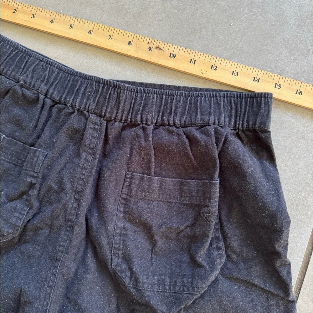 🔥 4 for $20 DEAL 🔥Roxy Black Cotton Shorts – Size XL , Worn, Comfy Fit - Picture 10 of 11